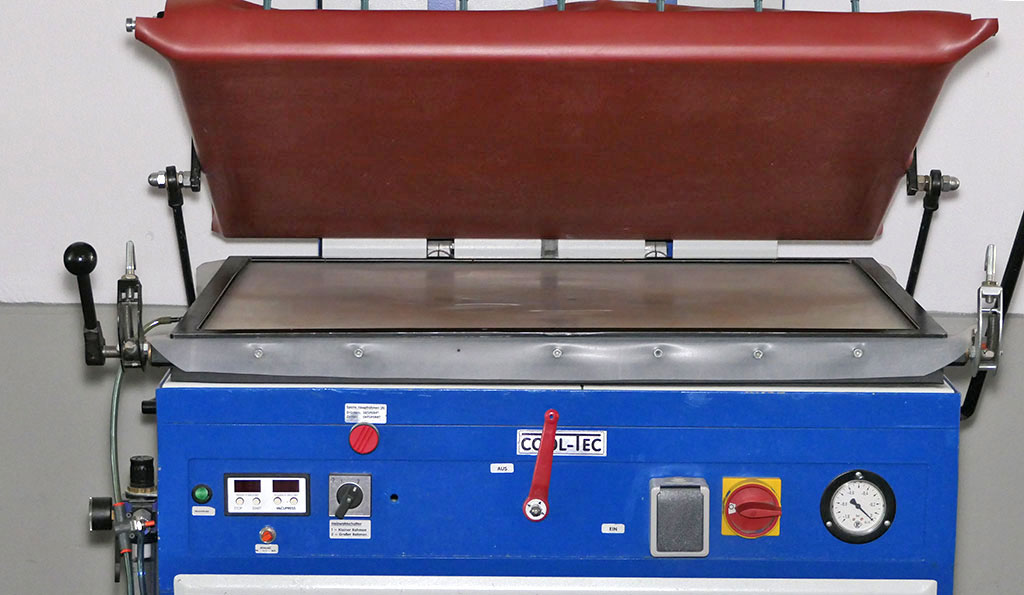 Zubehör für Vacupress 900 XR Unilock CoolTec www.exactplasticsgmbh.de